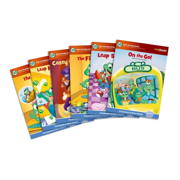 Pre-Owned LeapFrog LeapReader Learn to Read Books Volume 1, For Kids 4-6 Years Old