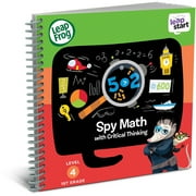 LeapFrog LeapStart 1st Grade Activity Book Spy Math and Critical Thinking