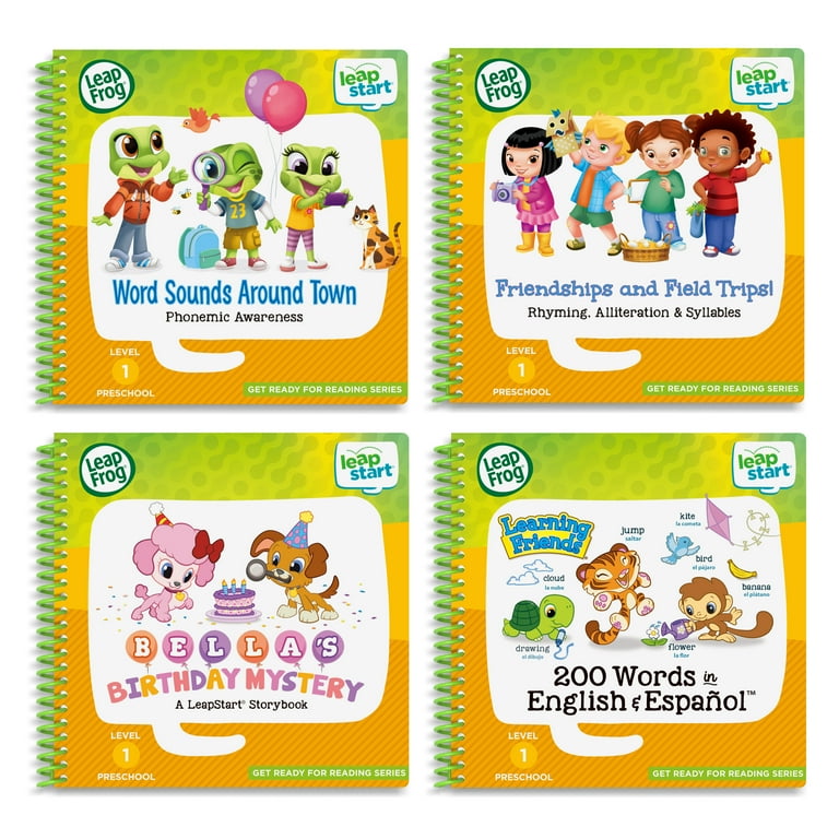 専用　LeapFrog LeapStart 学習教材 4冊セット LeapFrog® LeapStart® Get Ready for Reading 4-Pack Book Set for