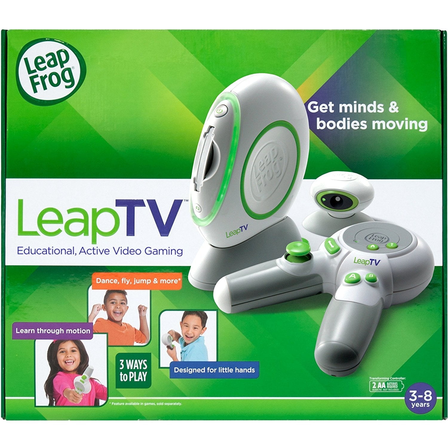 【送料込】知育、英語学習 LeapTV 本体とゲーム3本セット LeapFrog LeapTV Educational Gaming System - Walmart.com