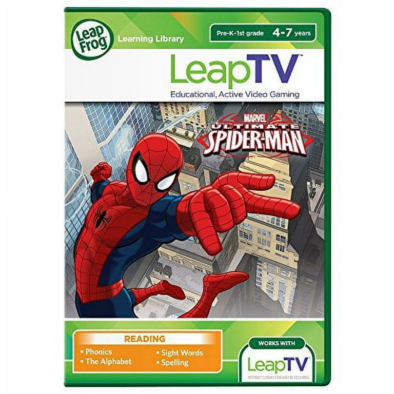LeapFrog LeapTV Ultimate Spider Man Educational Active Video Game
