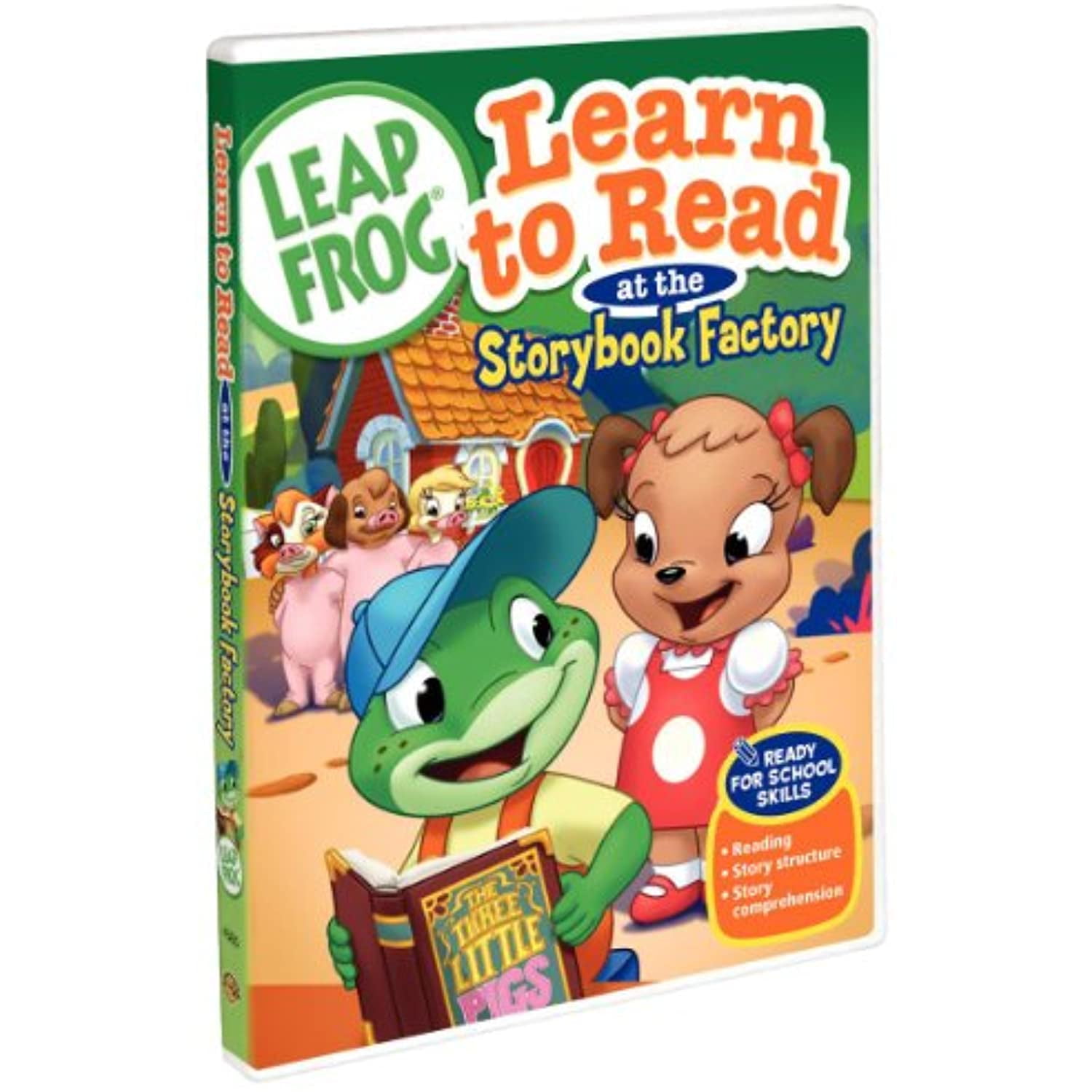 LeapFrog Learn to Read at the Storybook Factory (DVD) - Walmart.com