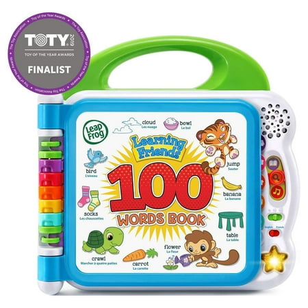 LeapFrog Learning Friends Toddler Interactive Words Book, Green