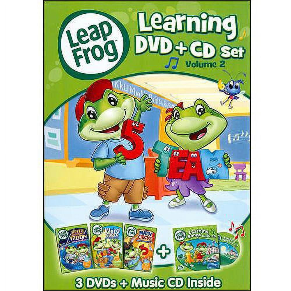 LeapFrog: LearningSet - Volume Two dvd (Three-Disc DVD + CD LeapFrog: LearningSet - Volume Two dvd (Three-Disc DVD + CD