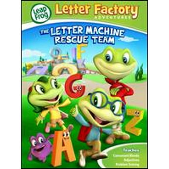Pre-Owned LeapFrog: Letter Factory Adventures - The Letter Machine Rescue Team (DVD 0031398187950)