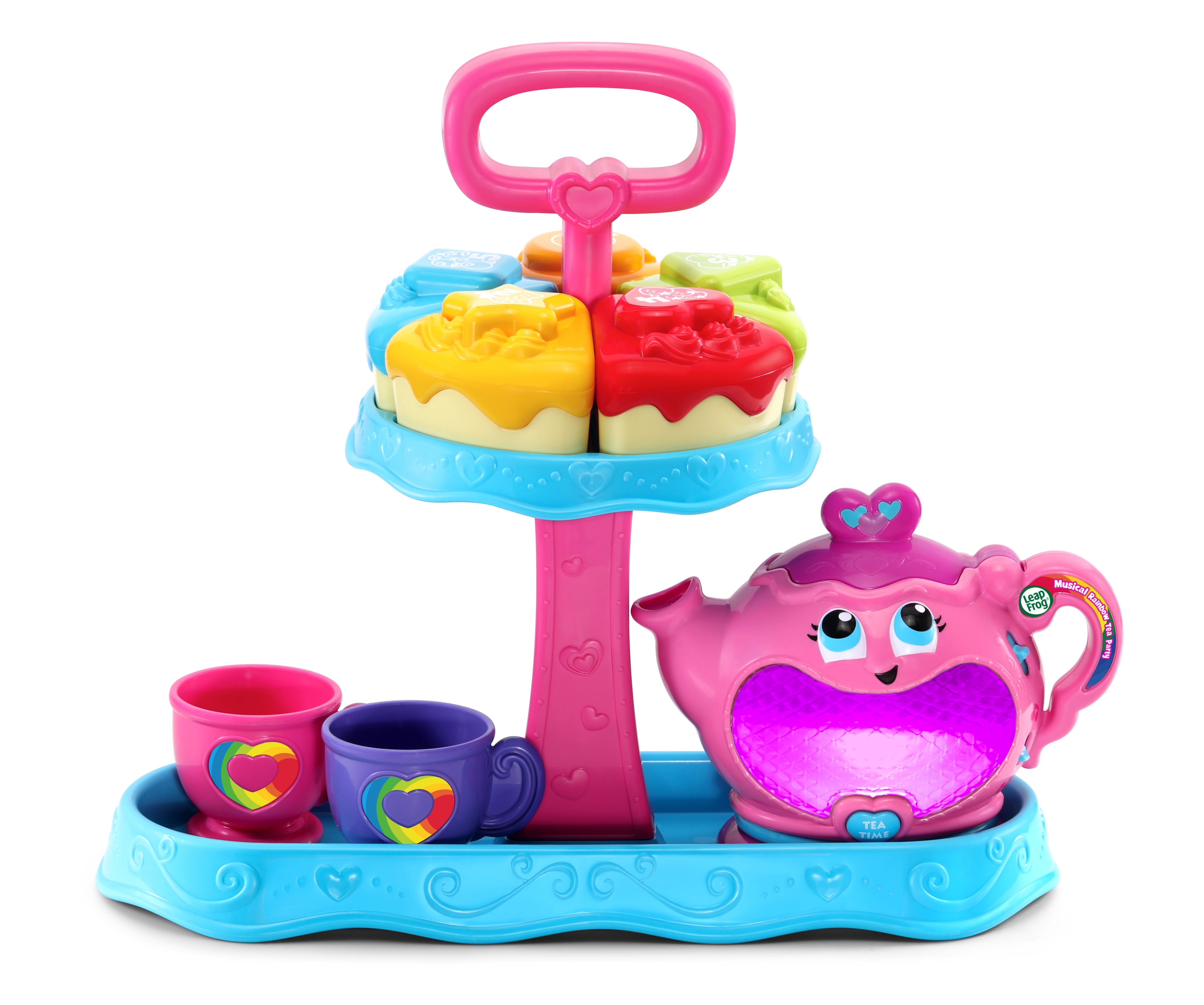 Free Shipping! LeapFrog Musical Rainbow Tea Party Playset, Pretend