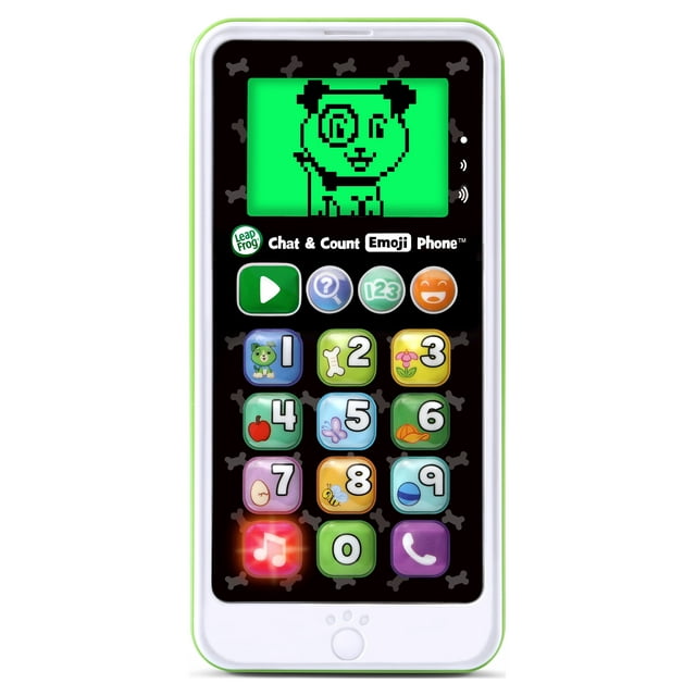 LeapFrog My Pal Scout Chat and Count Emoji Phone for Toddlers
