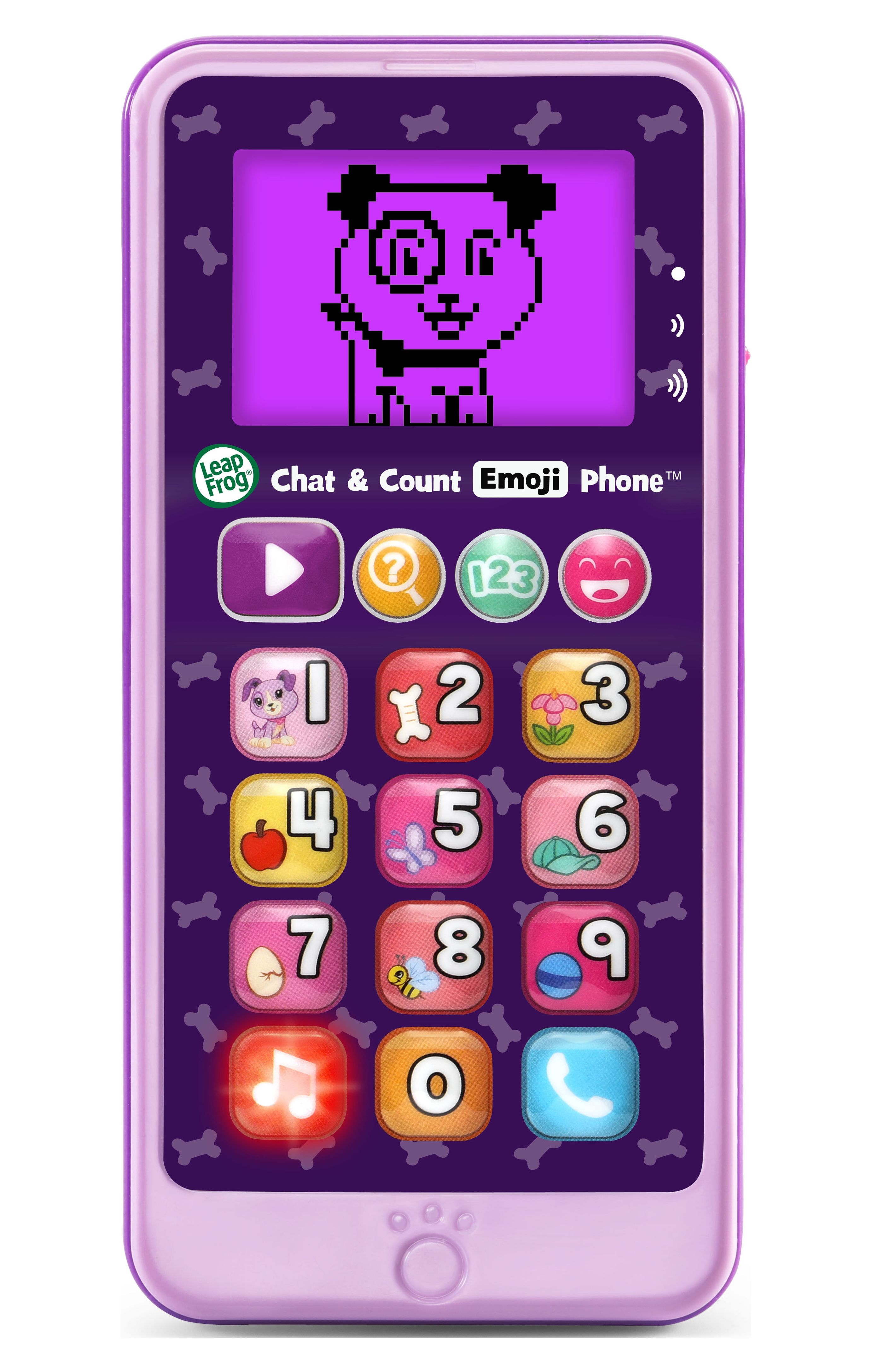 LeapFrog My Pal Violet Chat and Count Emoji Phone for Toddlers - image 1 of 5