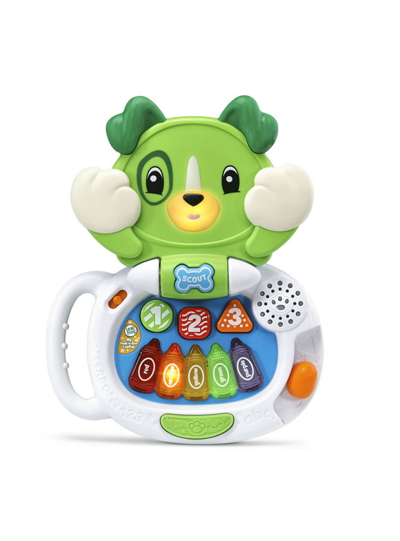 LeapFrog My Peek-a-Boo LapPup, Scout, Learning Toy for Baby Toddler
