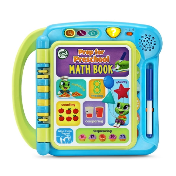 LeapFrog Prep for Preschool Math Book Baby and Toddler Toys