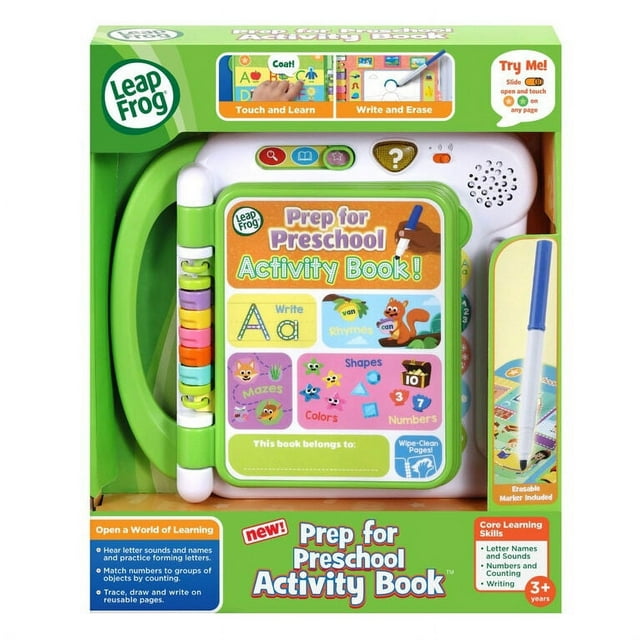 LeapFrog Prep for preschool activity book (English version)