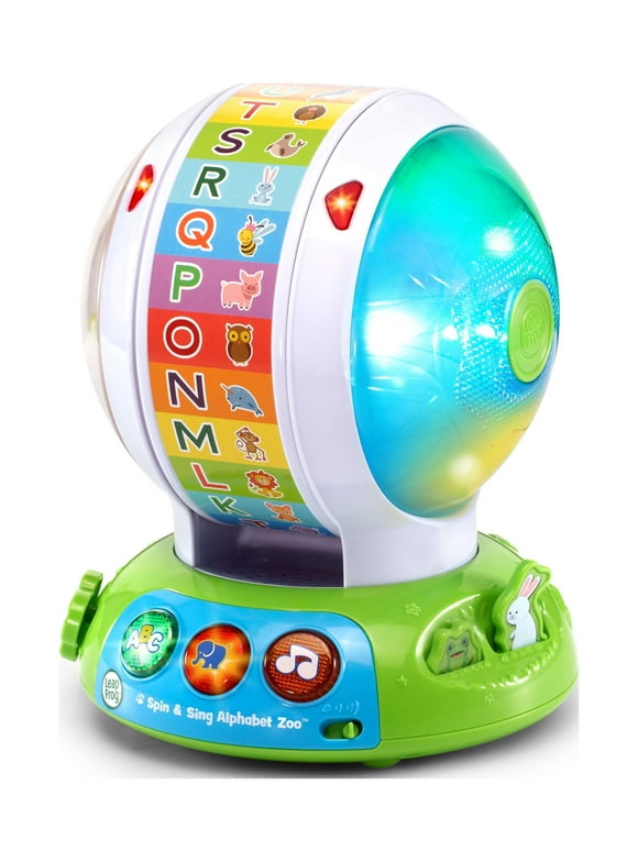 LeapFrog Spin and Sing Alphabet Zoo, Interactive Teaching Toy for Baby