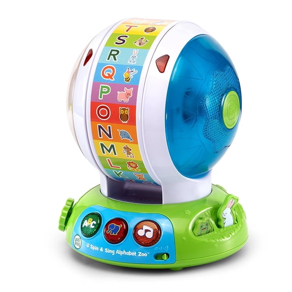 LeapFrog Spin and Sing Alphabet Zoo for ages 6 months to 36 months, BlueS301