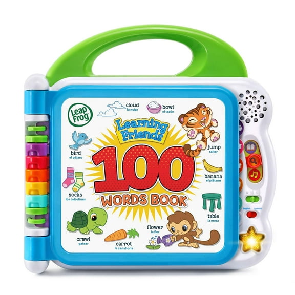 LeapFrog Toddler 100 Words Book with Batteries, Green