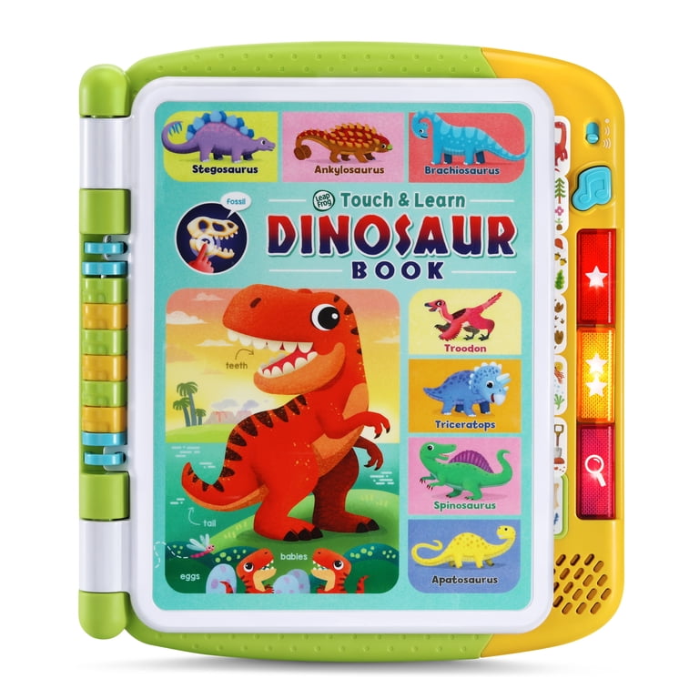 その他 KIDS LeapFrog Dinosaur Touch & Learn Book, 14 pages for ages 2+