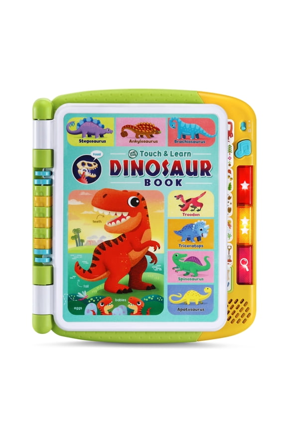 Touch & Learn Dinosaur Book Baby and Toddler Toys