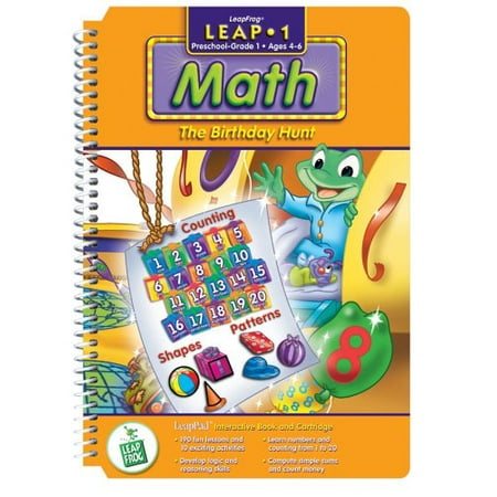 LeapPad: Leap 1 Math - Birthday Hunt Interactive Book and Cartridge