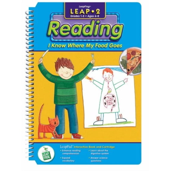LeapPad: Leap 2 - "I Know Where Food Goes" Interactive Book and Cartridge
