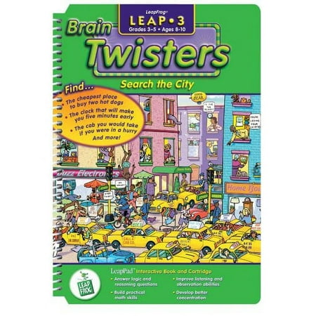 LeapPad: Leap 3 - Brain Twisters - Search the City