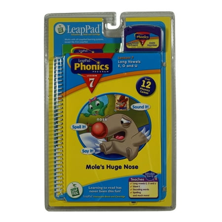 Leap Pad Phonics Interactive Book & Cartridge - Mole's Huge Nose