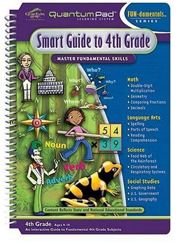 Leapfrog Quantum Pad Library: Smart Guide To Fourth Grade Leappad