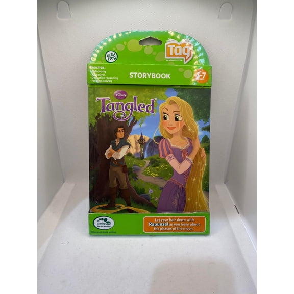 Pre-Owned Leapfrog Tag Activity Storybook Disney Tangled
