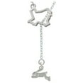 thumbnail image 1 of Leaping Rabbit Open Texas Lariat Necklace, 1 of 1