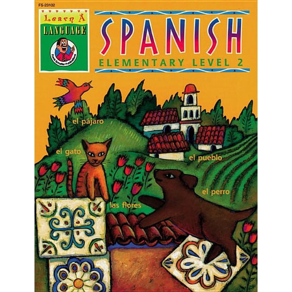 Pre-Owned Learn-A-Language: Spanish, Grade 2 (Paperback)