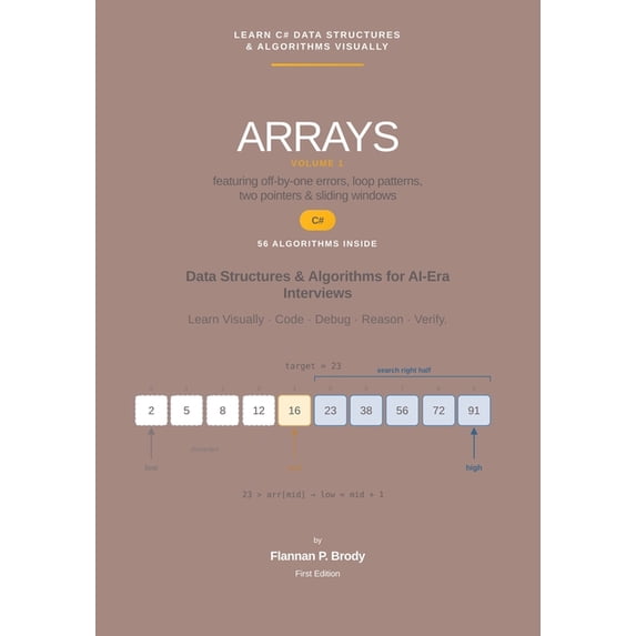 Learn Algorithms Visually - C# Edition Arrays - Volume 1 - C# Edition ...