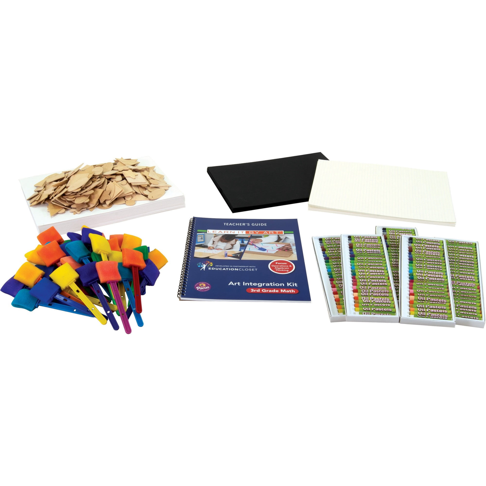 Learn It By Art™ 3rd-grade Math Art Integration Kit - Theme/subject: Learning - Skill Learning: Science, Technology, Engineering, Mathematics, Planning - 1 / Kit
