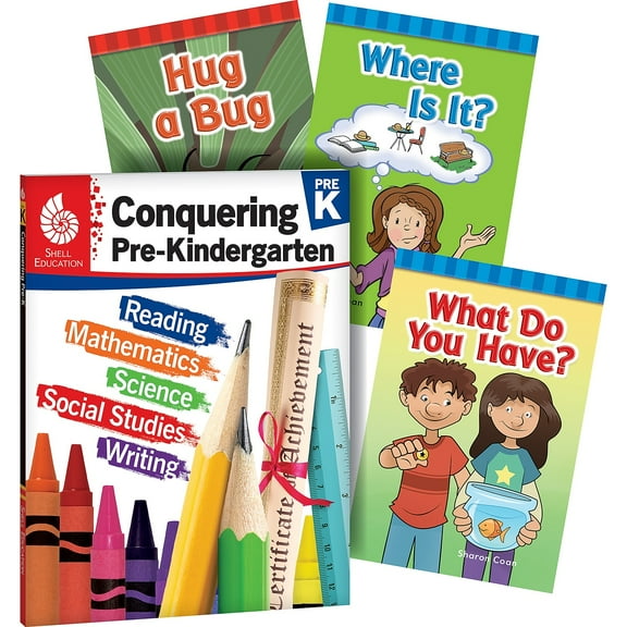 Learn-At-Home: Conquering Pre-Kindergarten, 4-Book Set (Other)