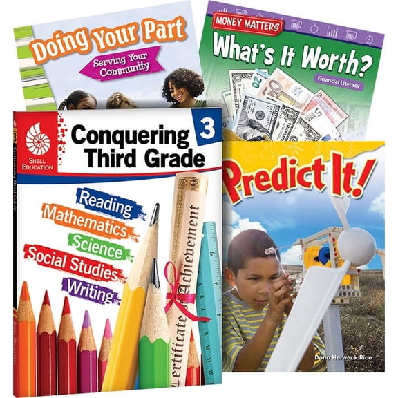 Learn-At-Home: Conquering Third Grade, 4-Book Set (Other)