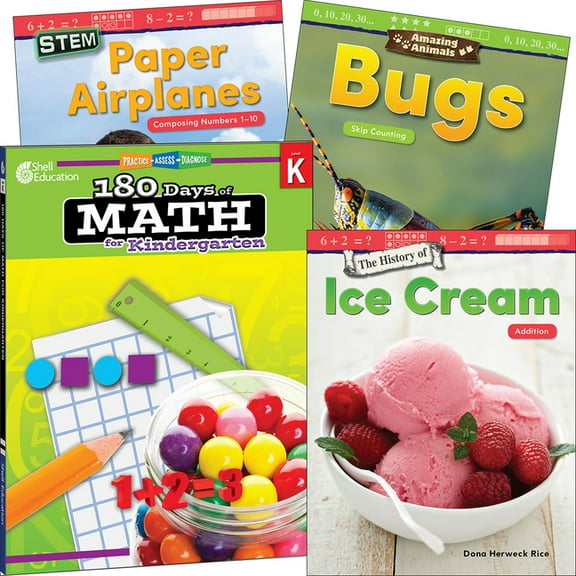 Learn-At-Home: Learn-At-Home: Explore Math Bundle Grade K: 4-Book Set (Other)