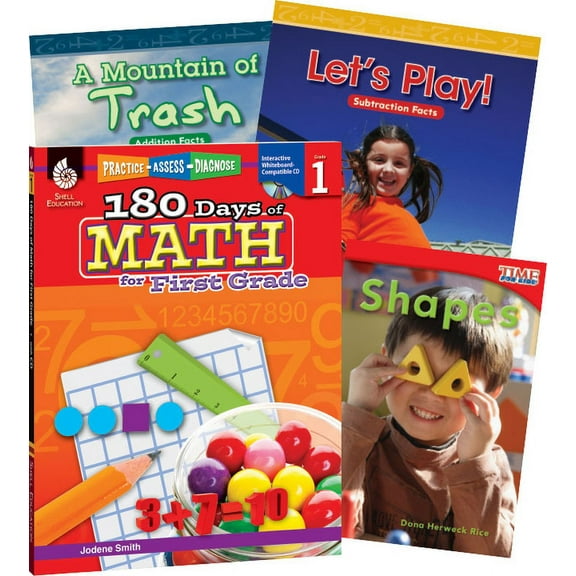 Learn-At-Home: Learn-At-Home: Math Bundle Grade 1 (Other)
