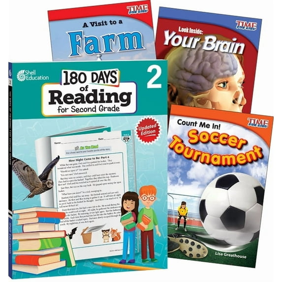 Learn-At-Home: Learn-At-Home Reading: Bundle Grade 2: 4-Book Set (Other)
