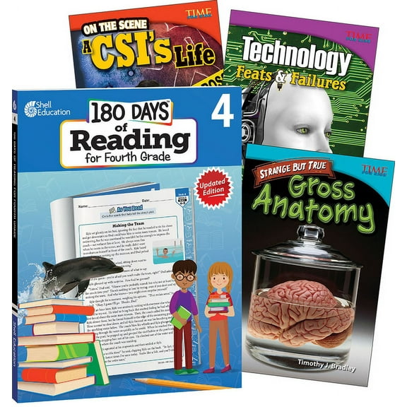 Learn-At-Home: Learn-At-Home Reading: Bundle Grade 4: 4-Book Set (Other)