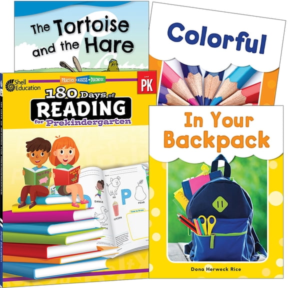 Learn-At-Home: Learn-At-Home: Reading Bundle Grade Pk: 4-Book Set (Other)
