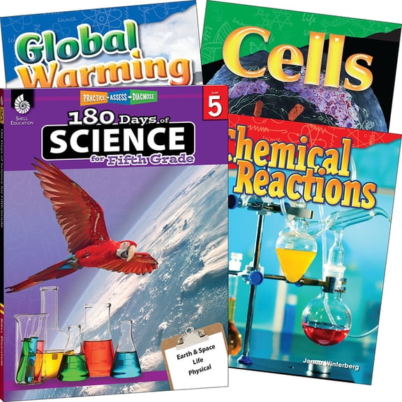 Learn-At-Home: Learn-At-Home: Science Bundle Grade 5: 4-Book Set (Other)