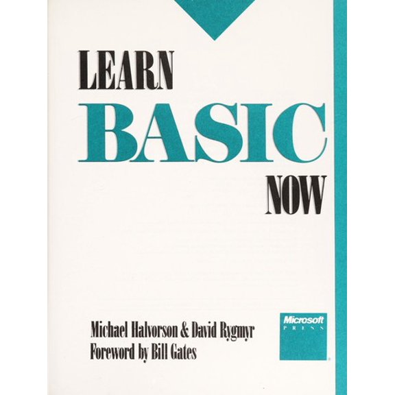 Pre-Owned Learn Basic Now (Paperback) 155615240X 9781556152405