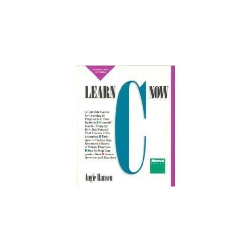 Pre-Owned Learn C Now (Paperback) 1556151306 9781556151309