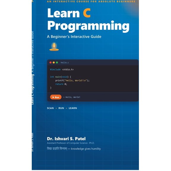 Learn C Programming - A Beginner's Interactive Guide, (Hardcover)