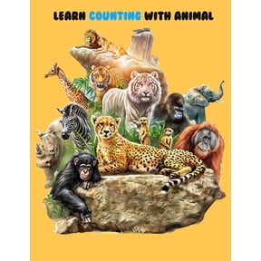 Learn Counting With Animal: A Fun Counting & Question - Answering Book For 2 - 5 Years children, (Paperback)