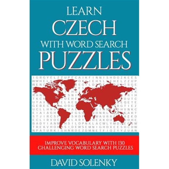Pre-Owned Learn Czech with Word Search Puzzles: Learn Czech Language Vocabulary with Challenging Word Find Puzzles for All Ages