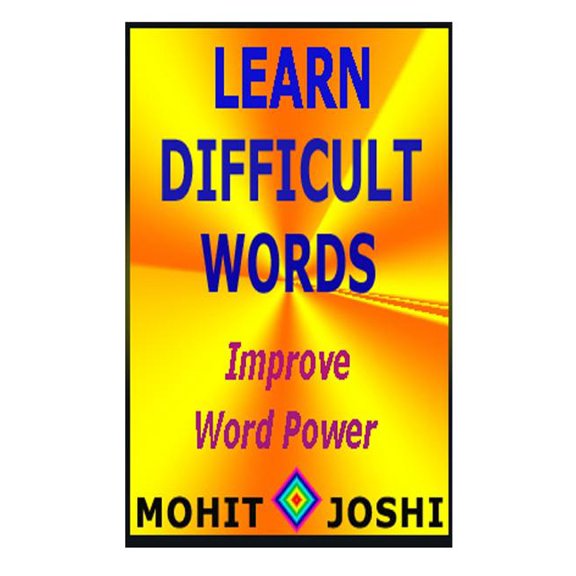 Learn Difficult Words, (Paperback)