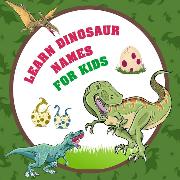 Learn Dinosaur Names For Kids: Perfect for Kids and Beginners (Paperback)