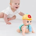 thumbnail image 1 of Crawling Baby Doll Toy, Interactive Learning Puppy, Light & Music Functions, Early Education Infant Toy, Pretend Play Set, Develops Motor Skills, Gift for Toddlers Boys Girls Age 0-1 Year, 1 of 7