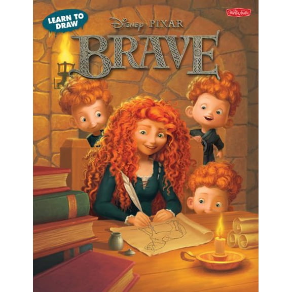Pre-Owned Learn to Draw Disney Pixar's Brave : Featuring Favorite Characters from the Disney/Pixar Film, Including Merida and Angus (Paperback) 9781600582769