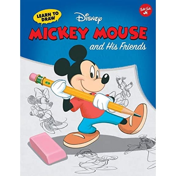 Pre-Owned Learn to Draw Disney's Mickey Mouse and His Friends: Featuring Minnie, Donald, Goofy, and Other Classic Disney Characters!