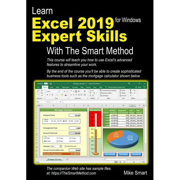 Learn Excel 2019 Expert Skills with The Smart Method: Tutorial teaching Advanced Skills including Power Pivot (Paperback)