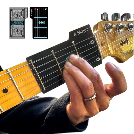 Learn Guitar in Minutes Play the Guitar with the Card Chords in Place